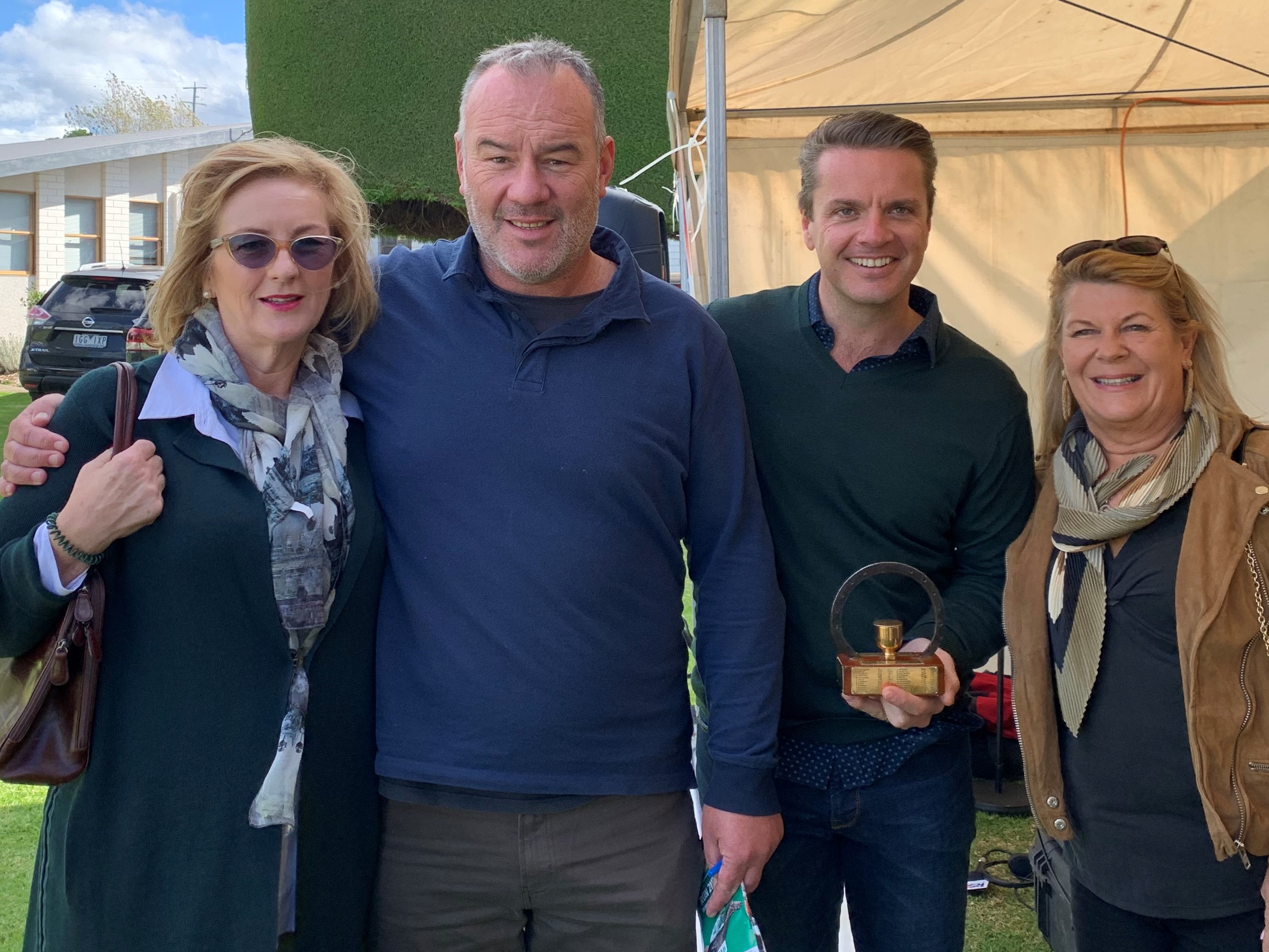 Cindy Alderson trainer Matt Stewart journalist Michael Felgate RSN Julienne Collins tipster