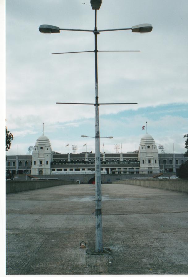 Entrance old Wembley Stadium London