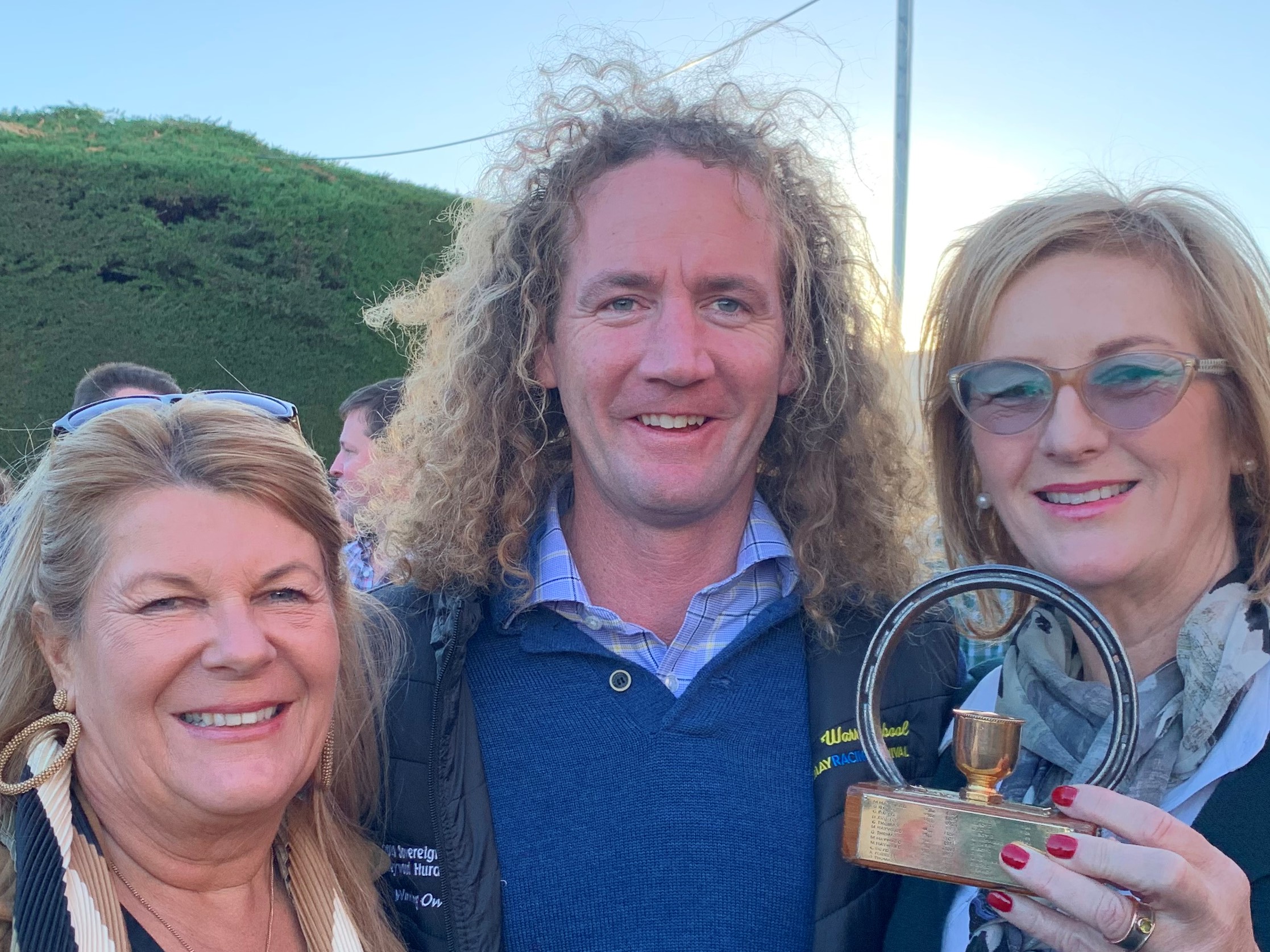 Julienne Collins tipster Ciaron Maher & Cindy Alderson horse trainers