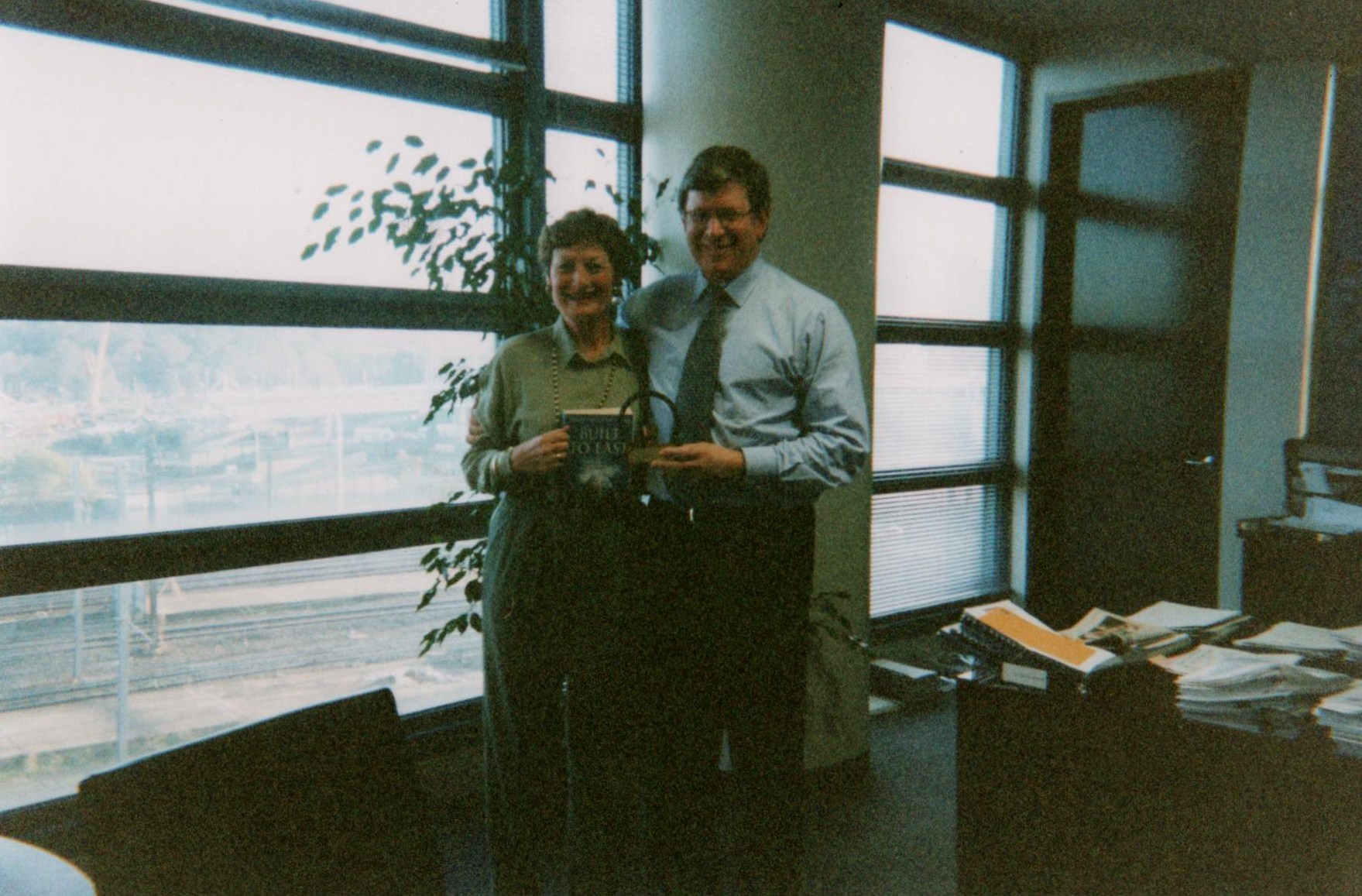 Wayne Jackson and Jill Lindsay AFL